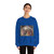 GHIRLANDAIO, Domenico -frescoes- Renunciation of Worldly Goods (Artwork) Crewneck Sweatshirt