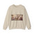 GHIRLANDAIO, Domenico -frescoes- Resurrection of the Boy (Artwork) Crewneck Sweatshirt