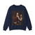 GHISLANDI, Vittore - Portrait of Giovanni Secco Suardo and his Servant (Artwork) Crewneck Sweatshirt