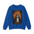 GIAQUINTO, Corrado - St Margaret Mary Alacoque Contemplating the Sacred Heart of Jesus (Artwork) Crewneck Sweatshirt