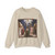 GIOTTO di Bondone - 7. Baptism of Christ (Artwork) Crewneck Sweatshirt