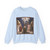 GIOTTO di Bondone - 7. Baptism of Christ (Artwork) Crewneck Sweatshirt