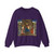 FRANCESCO di Gabiele da Viterbo - Madonna and Child Enthroned with Saints (Artwork) Crewneck Sweatshirt