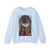 GHIRLANDAIO, Domenico - Christ in Heaven with Four Saints and a Donor (Artwork) Crewneck Sweatshirt