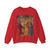 GHIRLANDAIO, Domenico - Giovanna Tornabuoni and her Accompaniment (Artwork) Crewneck Sweatshirt