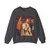 Eyk, Jan van - Angel of the Annunciation (detail) (Artwork) Crewneck Sweatshirt