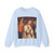 Eyk, Jan van - Angel of the Annunciation (detail) (Artwork) Crewneck Sweatshirt