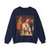 Eyk, Jan van - Angel of the Annunciation (detail) (Artwork) Crewneck Sweatshirt