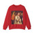 Eyk, Jan van - Angel of the Annunciation (detail) (Artwork) Crewneck Sweatshirt