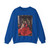 Eyk, Jan van - Madonna with the Child Reading (Artwork) Crewneck Sweatshirt