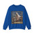 GIOTTO di Bondone - 4. Flight into Egypt (Artwork) Crewneck Sweatshirt