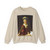 FRAGONARD, Jean-Honore - Marie-Madeleine Guimard (Fanciful Figure) (Artwork) Crewneck Sweatshirt