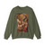 GANDOLFI, Gaetano - St Giustina and the Guardian Angel (Artwork) Crewneck Sweatshirt