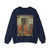 Fra Angelico St Lawrence giving alms, 1450s, Chapel of Nicho (Artwork) Crewneck Sweatshirt