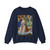 Fra Angelico Chapel of San Brizio, 1447, Detalj 1, Orvieto (Artwork) Crewneck Sweatshirt