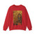 Fra Angelico Adoration and Annunciation ca 1420 Detalj Museo (Artwork) Crewneck Sweatshirt