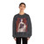 FOUQUET, Jean - Virgin and Child Surrounded by Angels (Artwork) Crewneck Sweatshirt
