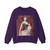 FOUQUET, Jean - Virgin and Child Surrounded by Angels (Artwork) Crewneck Sweatshirt