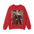 FOUQUET, Jean - Estienne Chevalier with St Stephen (Artwork) Crewneck Sweatshirt