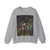 MIERIS, Willem van - A Woman and a Fish-pedlar in a Kitchen (Artwork) Crewneck Sweatshirt