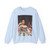 INGRES, Jean-Auguste-Dominique - Madame Moitessier Seated d1 (Artwork) Crewneck Sweatshirt