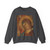 CIMABUE - -madonna- The Madonna in Majesty (detail)2 (Artwork) Crewneck Sweatshirt