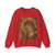 CIMABUE - -madonna- The Madonna in Majesty (detail)2 (Artwork) Crewneck Sweatshirt