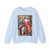 MICHELANGELO, Buonarroti - Ezekiel (detail) (Artwork) Crewneck Sweatshirt
