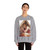 MICHELANGELO, Buonarroti - Ancestors of Christ (detail)2 (Artwork) Crewneck Sweatshirt
