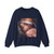 MICHELANGELO, Buonarroti - Ancestors of Christ (detail)3 (Artwork) Crewneck Sweatshirt