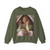 MICHELANGELO, Buonarroti - Ancestors of Christ (detail)4 (Artwork) Crewneck Sweatshirt