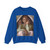 MICHELANGELO, Buonarroti - Ancestors of Christ (detail)4 (Artwork) Crewneck Sweatshirt