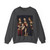 LUINI, Bernardino - Madonna and Child with Sts Catherine and Barbara (Artwork) Crewneck Sweatshirt