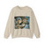 BOTTICELLI, Sandro - The Birth of Venus (detail)1 (Artwork) Crewneck Sweatshirt