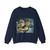 BOTTICELLI, Sandro - The Birth of Venus (detail)1 (Artwork) Crewneck Sweatshirt