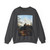 BUSIRI, Giovanni Battista - Roman Landscape near to a Bridge (Artwork) Crewneck Sweatshirt