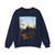 BUSIRI, Giovanni Battista - Roman Landscape near to a Bridge (Artwork) Crewneck Sweatshirt