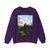 BUSIRI, Giovanni Battista - Roman Landscape near to a Bridge (Artwork) Crewneck Sweatshirt