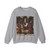 BOTTICELLI, Sandro - The Virgin and Child Enthroned (Bardi Altarpiece) (Artwork) Crewneck Sweatshirt