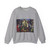 BOTTICELLI, Sandro - Transfiguration, St Jerome, St Augustine (Artwork) Crewneck Sweatshirt