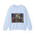 BOTTICELLI, Sandro - Transfiguration, St Jerome, St Augustine (Artwork) Crewneck Sweatshirt
