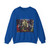 BOTTICELLI, Sandro - Transfiguration, St Jerome, St Augustine (Artwork) Crewneck Sweatshirt