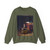 MAES, Nicolaes - A Little Girl rocking a Cradle (Artwork) Crewneck Sweatshirt