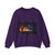 CAFFI, Ippolito - Nocturnal Celebrations in Via Eugenia at Venice (Artwork) Crewneck Sweatshirt