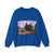 CAFFI, Ippolito - View of the Pantheon, Rome (Artwork) Crewneck Sweatshirt
