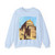 MICHELANGELO, Buonarroti - Exterior of the Sistine Chapel (Artwork) Crewneck Sweatshirt