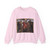 MEMLING, Hans -late- Triptych of the Family Moreel (central panel) (Artwork) Crewneck Sweatshirt