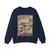 BRUEGEL, Pieter the Elder - The hunters in the snow (detail) (Artwork) Crewneck Sweatshirt