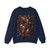 BRUEGEL, Pieter the Elder - The Fight between Carnival and Lent (detail)3 (Artwork) Crewneck Sweatshirt