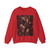 BRUEGEL, Pieter the Elder - The Fight between Carnival and Lent (detail)3 (Artwork) Crewneck Sweatshirt